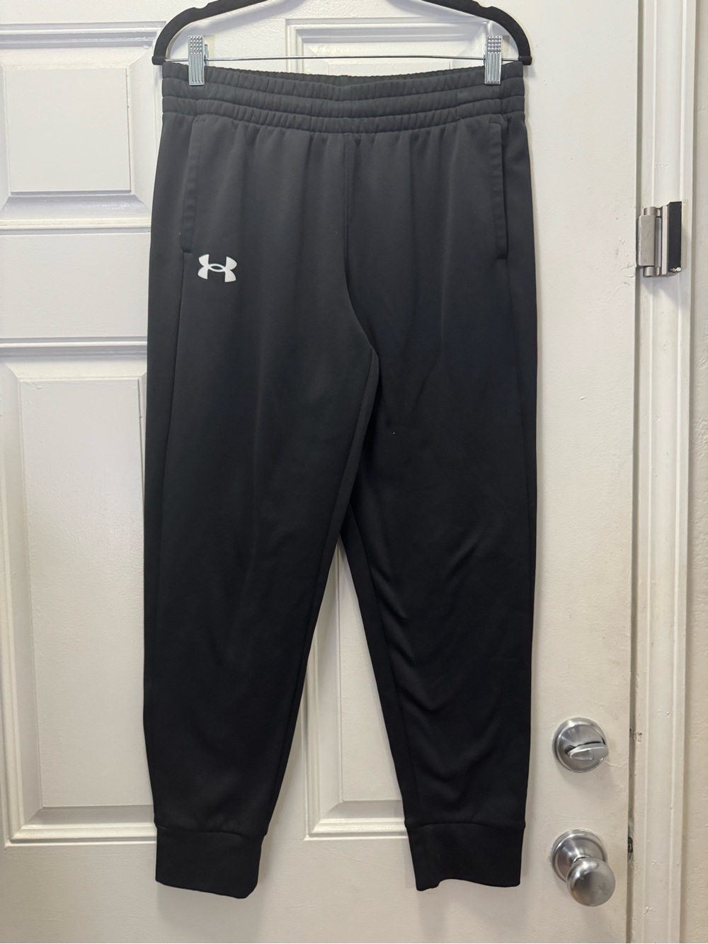 Under Armour Black Men's Athletic Joggers with Logo 0405